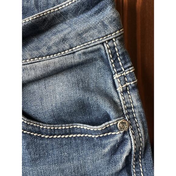 Rodeo Girl By Lis Girls Jeans Size 14 Boot Cut Style Western Flair - Picture 6 of 10